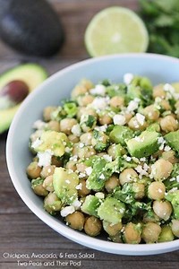 Chickpea Avocado Salad - Two Peas & Their Pod