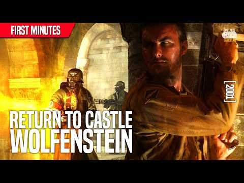 RETURN TO CASTLE WOLFENSTEIN (2001) PC Gameplay deutsch | Die ersten Minuten