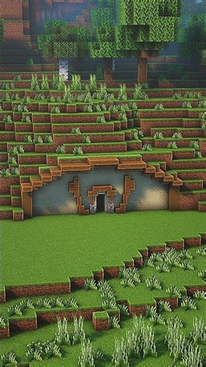 Minecraft Hobbit House 🛖 Full tutorial is on my channel!