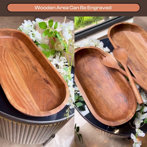 Wooden Dough Bowl: Wood Bread Bowl, Carved Wooden Bowl, Holiday Hosting, Thanksgiving, Christmas, Homeware Gift - Etsy