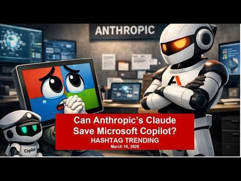 Microsoft Brings Anthropic's Claude In To Copilot: Hashtag Trending, Top Tech News, March 10, 2026