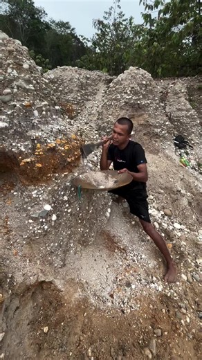 Discover Gold While Panning in River Walls
