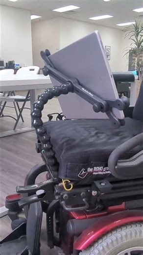 Clamp and Go ➡️ From Armrest to Wheelchair to Table #assistivetechnology #mounting