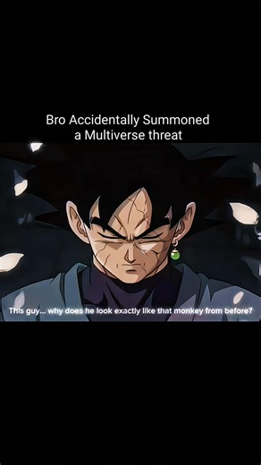 🌌 Goku Black Invades the Naruto World! The Ultimate Anime Crossover 🔥 #goku #dragonballsuper