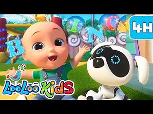Bingo 🐶 | Brain Break Dance for Kids Compilation 🎶 | LooLoo Kids | Toddler Videos