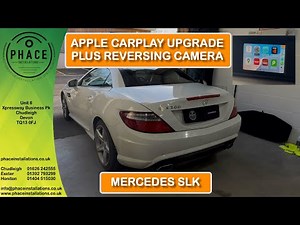 Mercedes SLK Apple CarPlay & Reverse Camera Upgrade From Phace Installations