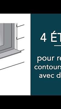 4 étapes pour réaliser un contour de fenêtre avec du bardage