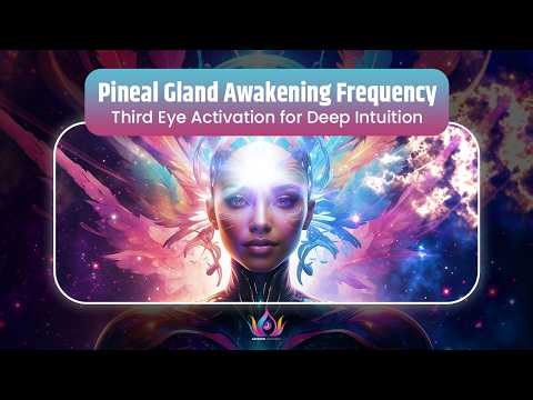 ​​Pineal Gland AWAKENING Frequency | Third Eye Activation; Deep Intuition & Mental Clarity | 963Hz