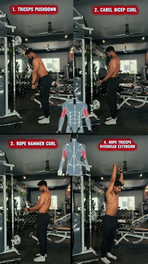 FOR SETS & REPS CHECK DESCRIPTION ⬇️#shortsfeed #gymmotivation #fitnessmotivation #workout