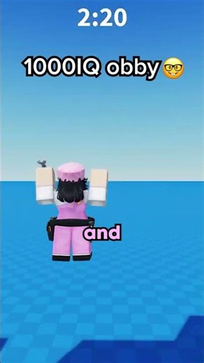 1000 IQ obby🤔