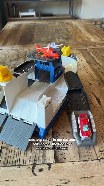 Epic Matchbox Marine Rescue Shark Ship Playtime!