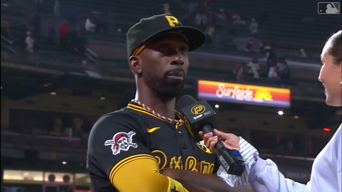 Andrew McCutchen on his milestone home run, 6-5 win | 07/28/2025