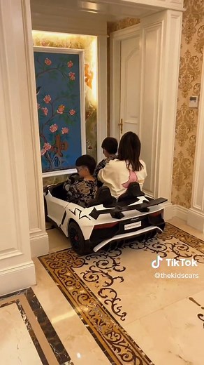Another new car arrived🥰🥰#carforkids #drive #ride #kidstiktok #funnytoys #shorts #toysoftiktok #thekidscars #toysforkids #toycar #electric #kids #play #childhood #cutecar #hangout #newcar #newcars