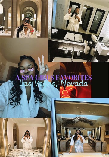 For The Girls Who Love A Good Spa Day!🧖🏾‍♀️ #vegastiktok #lasvegas #spa #vegasitenerary #wellness