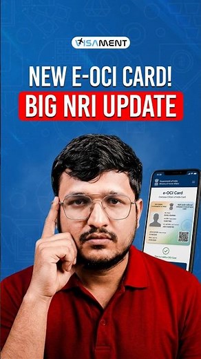 India's New e-OCI Card is Here! Biggest OCI Update for NRIs Explained