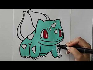 bulbasaur coloring page pokémon - coloriage Bulbizarre pokémon