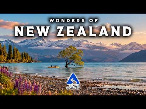 Wonders of New Zealand | Most Amazing Places in New Zealand | 4K Travel Guide