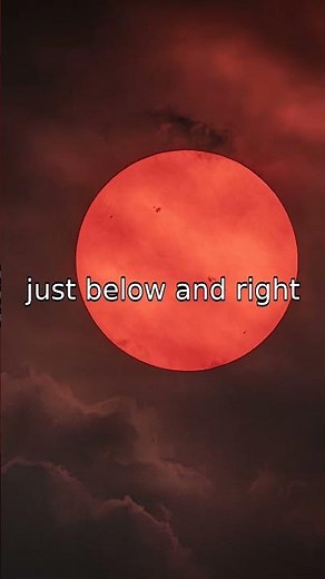 Red Sun through Wildfire Smoke #shorts