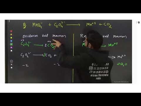 #26 Ion-Electron method | Half Reaction method | Balancing of Redox 