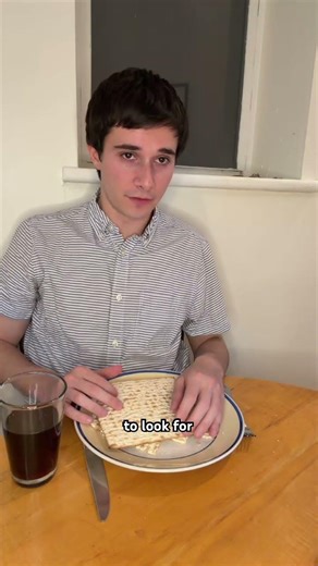 Kid at Passover trying to make conversation with an elderly relative