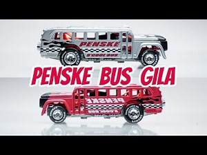 REVIEW DAN UNBOXING HOTWHEELS PENSKE S'COOL BUS | BUS UGAL UGALAN INI MAH