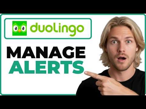 How To Manage Push Notifications In Duolingo (Quick Guide)