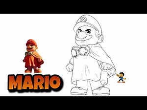 How to Draw Mario (EPIC Movie Style!) 🍄 Easy Step-by-Step Tutorial