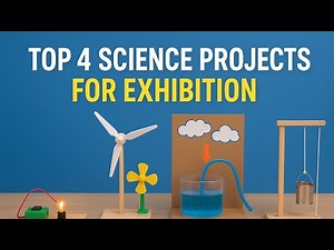 Top 4 Science Projects for Exhibition 🔥 | Easy 8th Grade Working Models (2025)