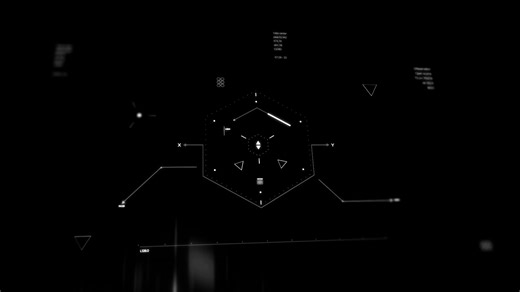 HUD graphics in motion