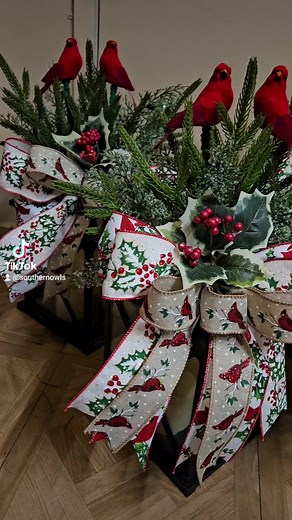 So honored to make so many Cardinal lanterns this season #Cardinals #christmas #heaven #RIP #decor #honor | Southern Owls