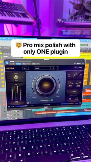 🔥 Flexion adds detail, clarity, and depth to your mix - instantly. #mixingtips #musicproducer