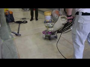 リノリューム研削洗浄