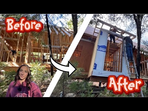 Our Cabin Just Got Bigger! Framing the Room Addition