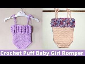 How to Crochet Baby Romper Step by Step Tutorial | Toyslab Creations