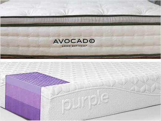 Avocado vs Purple Comparison (2025) - Mattress Clarity