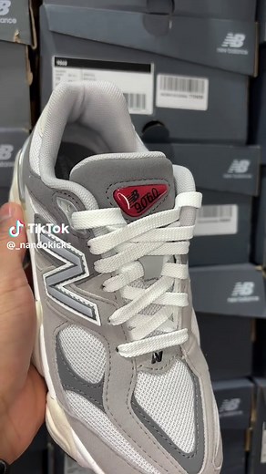 New Balance 9060 'Rain Cloud' Kids Sneakers Available Now!