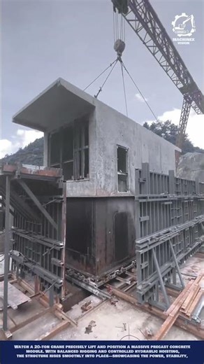 Modular Precast Concrete Building Construction Work