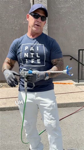 Safety tips when using an airless paint spray. #injection #hazard #advice #helpfultip #tips | The Idaho Painter