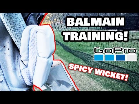 SPICY Turf Training! | GoPro Cricket POV | Balmain Nets Session