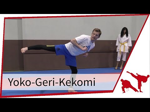 Tutorial: Yoko-Geri-Kekomi - der seitlich gestoßene Fußtritt | Karate Insights
