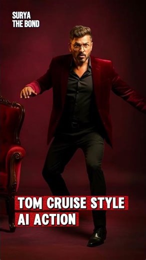 Tom Cruise Style AI Action @SuryaTheBond #tomcruise ‪@Hollywood_Action23‬ #action