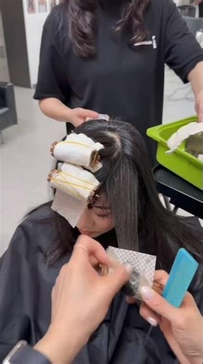 Yingkou Hair Perm Tutorial ✨ Best Yiren Haircut & Perm Transformation #Shorts