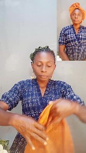 232K views · 2.5K reactions | Quick and easy gele tutorial #GoldBridal #gele #tutorial | Gold bridal | Facebook