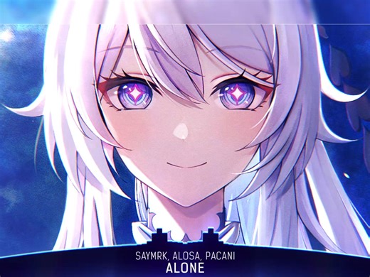 Nightcore - Alone (Lyrics)