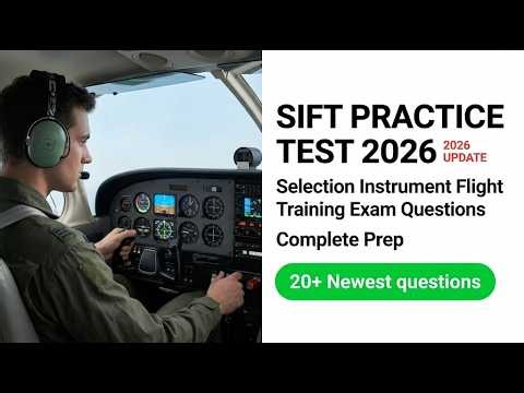 SIFT Practice Test 2026: Pass the Selection Instrument for Flight Training Exam