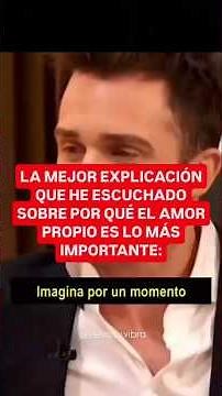 Matthew Hussey: Amor Propio EXPLICADO | ¿Por Qué Debes Quererte y Cuidarte? Lecciones Poderosas