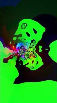 Abstract video synthesis loop 1080p 60fps 108secs 8Tel 059