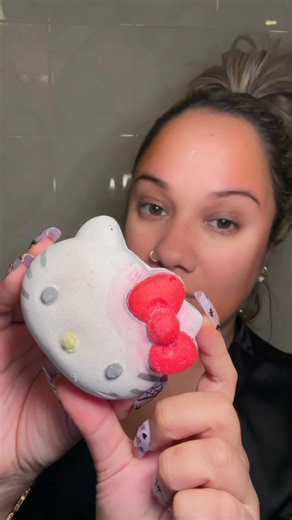Finally unboxing my Hello Kitty Bath Bombs from LUSH #hellokitty #lush #shortsvideo