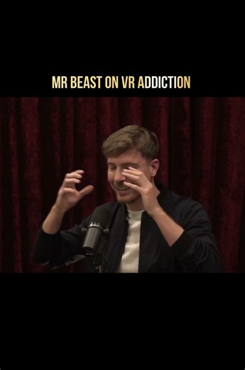 how bad the vr addiction is? #MrBeast #paidpartner