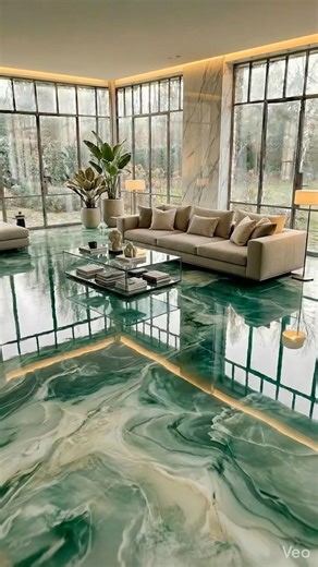 From Cracked Floor to Luxury Epoxy Masterpiece 😳🔥